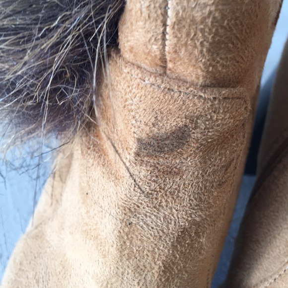 Ankle boots with faux fur size 7.5 - Picture 4 of 5